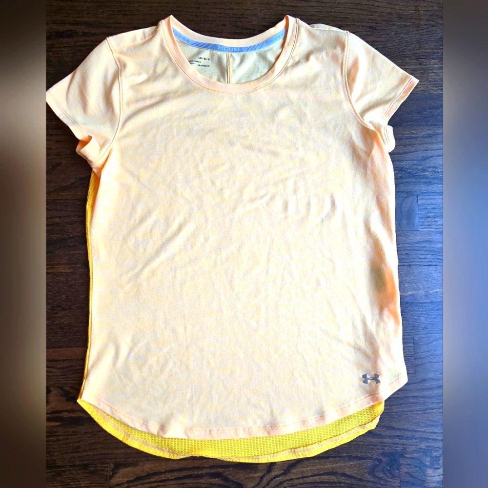 Women's Under Armour yellow T-Shirt